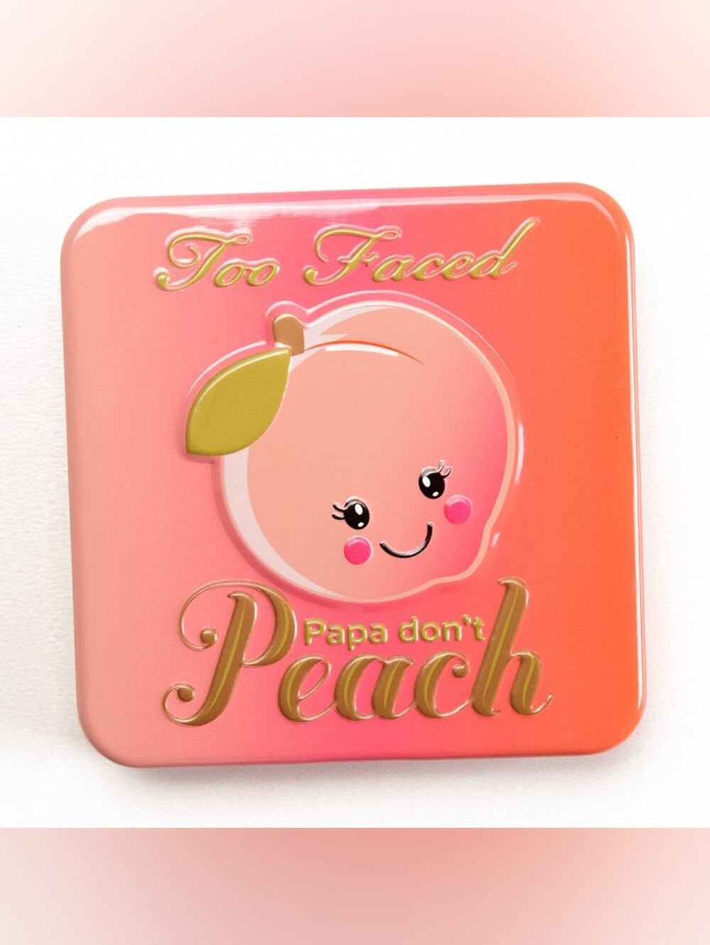 🧚‍♀️Too Faced RARE Papa Don't Peach 🍑 Peach-Infused Blush NWT